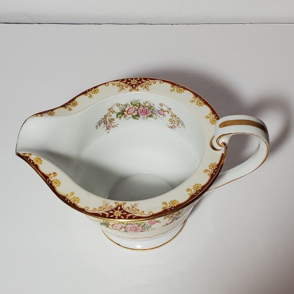 Noritake Creamer Cardinal Japan Floral Vintage - Picture 4 of 10